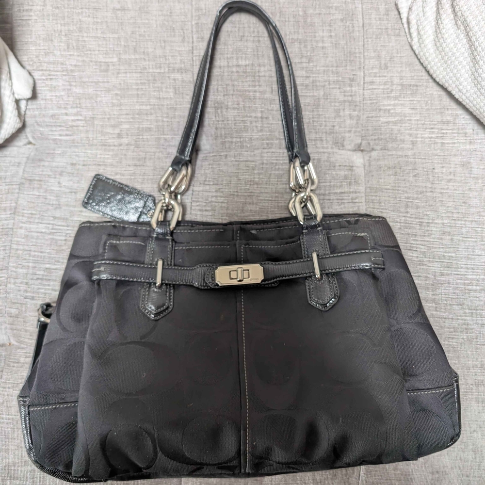 Black Coach Handbag